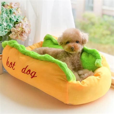 Winter Hot Dog Bed Fashion Soft Pet Cute Dog Bedding For Puppy Small ...