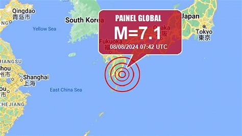 Forte terremoto atinge costa sul do Japão e dispara alerta de tsunami