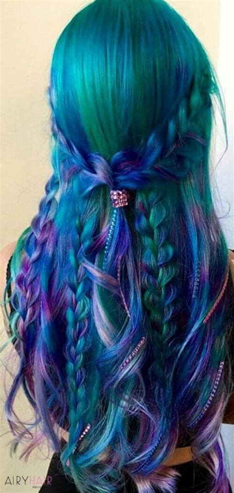 37 Breathtaking Mermaid Inspired Hairstyles With Hair Extensions