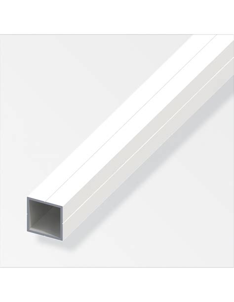 TUBO QUADRATO 23 5 PVC BIANCO 0 3 METRI