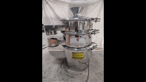 Mahavir Industries Vibro Sifter Sugar Separator Vibro Sieving