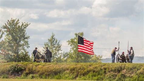 Civil War Battle Of Pilot Knob Historic Reenactment