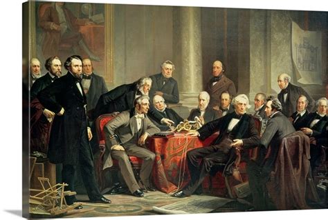 Group Portrait Of The Great American Inventors Of The Victorian Age