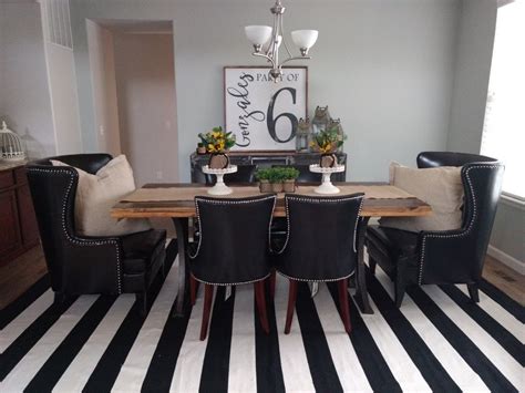 Industrial Farmhouse Shabby Chic All In One Black And White Accents