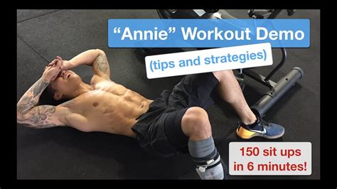 Crossfit Annie Wod Tips And Strategies Rxd Youtube