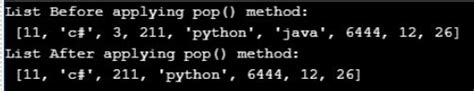 Pop In Python Guide To How Pop Function Works With Examples