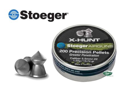 Pallini Cal H N X Hunter Stoeger Modello Precision Pellet Mm