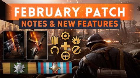 February Patch Notes And New Features Battlefield 1 Winter Update