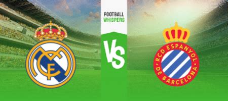 Real Madrid Vs Espanyol Prediction Odds And Betting Tips