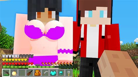 Aphmau And Aaron In Minecraft 😍 Youtube