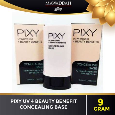 Pixy Uv Whitening Beauty Benefits Concealing Base Lazada