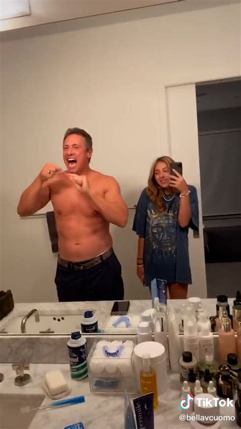 Shirtless Chris Cuomo Shows He S More Than A Talking Head In Bathroom