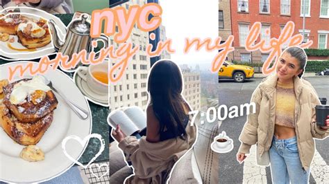 Nyc Morning In My Life Morning Routine Youtube