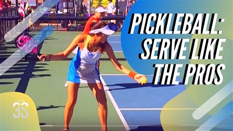 How To Properly Serve In Pickleball Photography Images HD