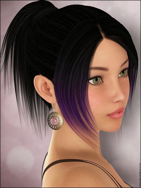 Download Daz Studio 3 For Free Daz 3d Vibrant Short Ponytail Colors