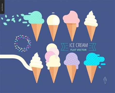 Ice Cream Scoop Vector at Vectorified.com | Collection of Ice Cream ...