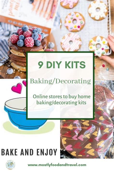 9 Diy Bakingdecorating Kits In 2020 Baking Kit Diy Baking Cookie