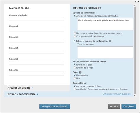 Utiliser Les Formulaires En Ligne Articles Daide Smartsheet