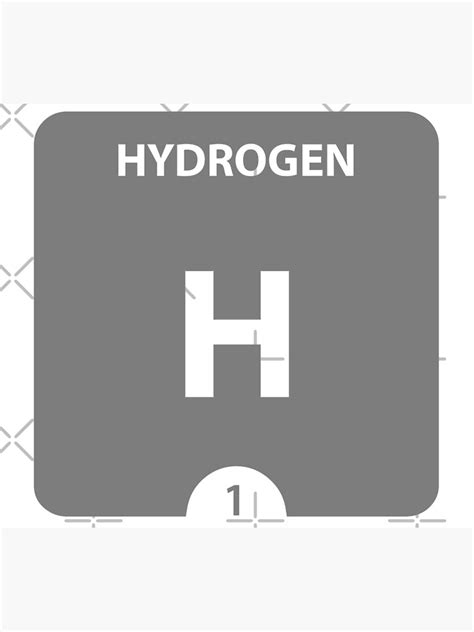 "Hydrogen, Periodic Table , #1" Poster by ScottSakamoto | Redbubble