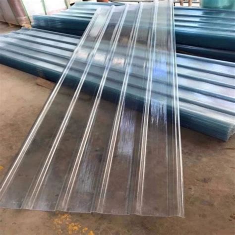 Color Coated Hot Rolled FRP Corrugated Sheet Thickness Of Sheet 5 Mm