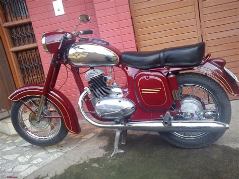 Vintage Jawa 250 Motorcycle