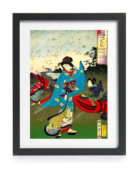 Japanese Art Print by Yoshu (Hashimoto) Chikanobu – Home Life Gifts 🛍️