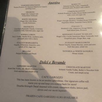 GAROZZOS RISTORANTE Updated January 2025 248 Photos 320 Reviews