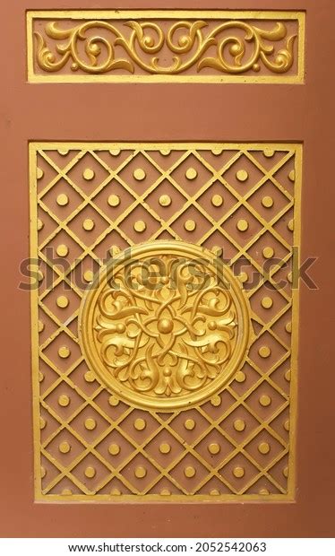 Photo Art Form Malay Wall Carving Stock Photo 2052542063 Shutterstock