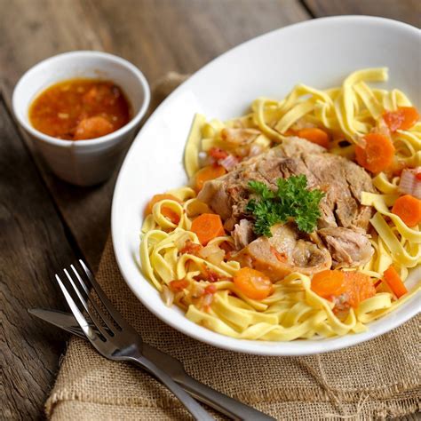 Recette Osso Buco La Milanaise Et Tagliatelles Marie Claire