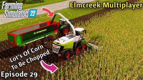 Fs Timelapse Elmcreek Multiplayer Seasons Ep Chopping Corn And