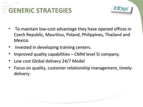 Infosys Case Study Organizational Structure Infosys Ppt