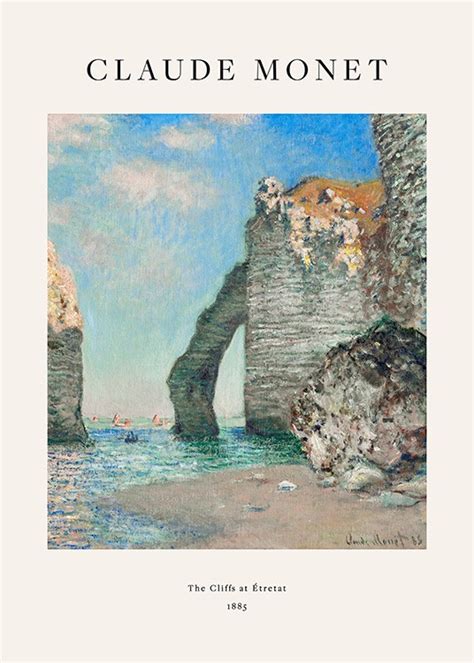 Etretat And Monet Paintings