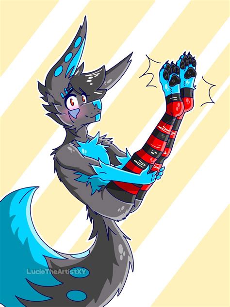 -PAWS!!!- ( Art by me: @LucioTheArtistXY at Instagram) : r/furry