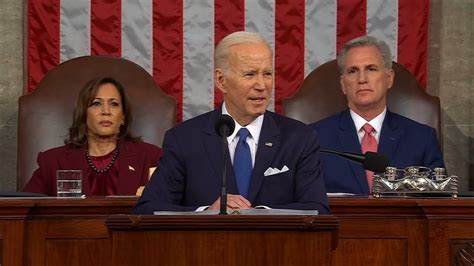 Biden In State Of Union Exhorts Congress Finish The Job Youtube