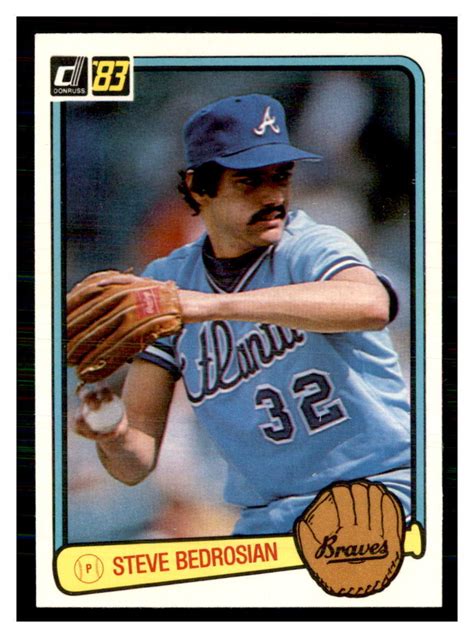 Donruss Steve Bedrosian For Sale Online Ebay