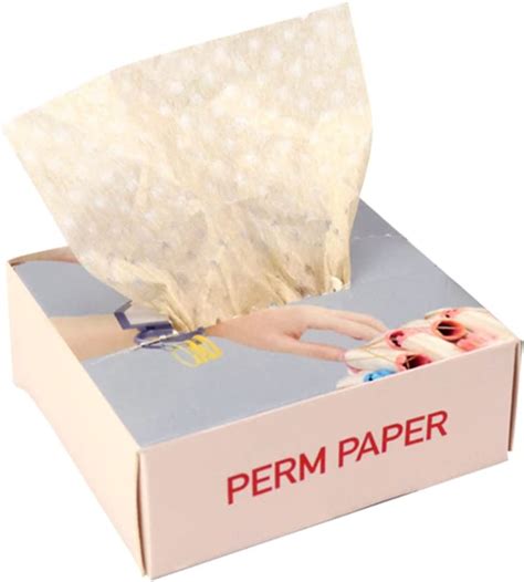 Amazon Salon Hair Perming Papers 200Pcs Curling Sheets With Perm