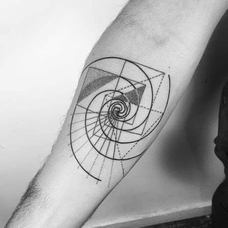 Golden Ratio Tattoo: 30 Ideas Of The Most Mystical Symbol In Our Universe