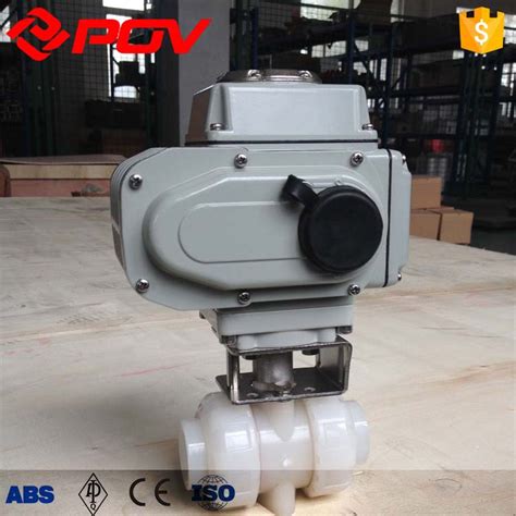 Pvdf True Union Pneumatic Ball Valve Pov Valve