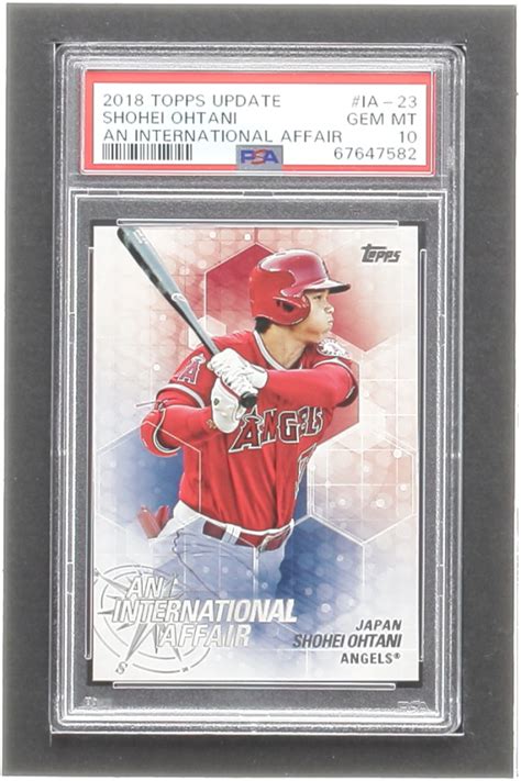 Shohei Ohtani 2018 Topps Chrome Update An International Affair Iaso Rc