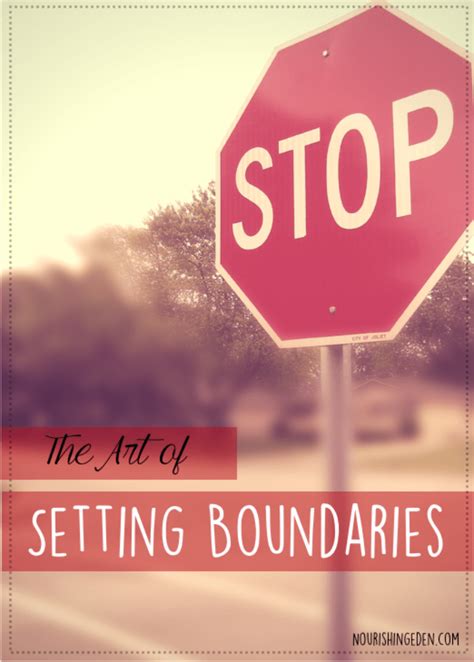 The Art of Setting Boundaries - Nourishing Eden - Neenah, WI - Therapy