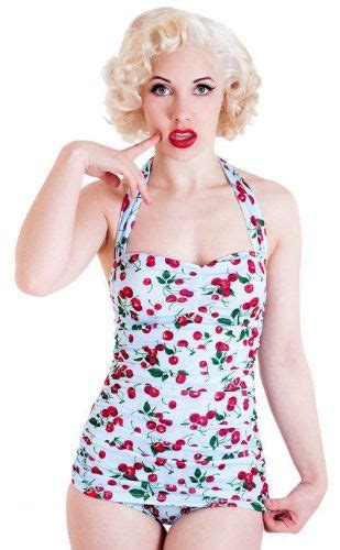 Esther Williams Womens 50s Pin Up Swimsuit Vintage Swimwear Retro