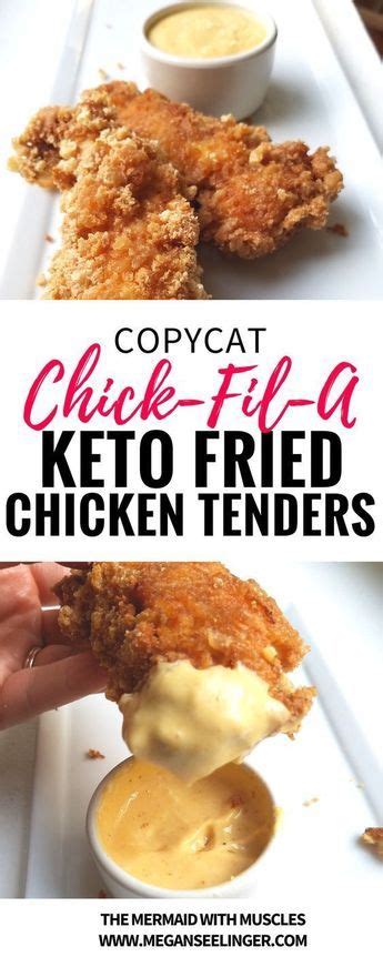 Keto Fried Chicken Tenders Chick Fil A Copycat Recipe Mama Recipes