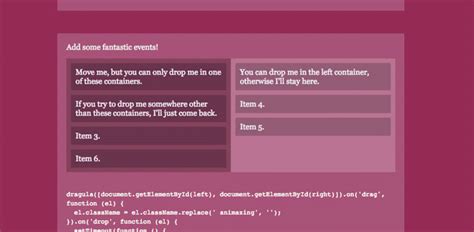 Dragula Best Drag And Drop Javascript Library Designbeep