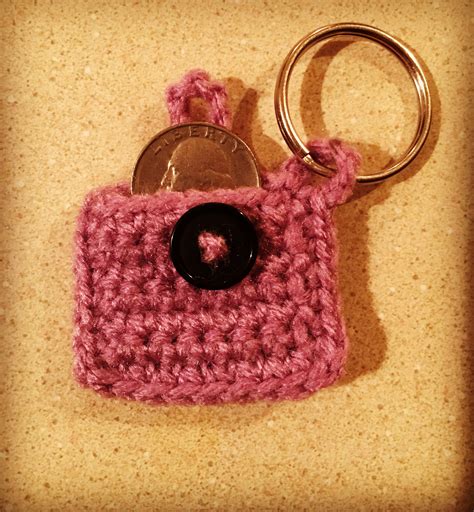 Key Chain Quarter Holder Pattern Crochet It Creations