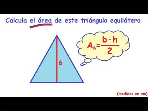 rosario rima Sabroso area un triangulo equilatero Descartar Hacia ...