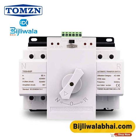 P A V Mcb Type Dual Power Automatic Transfer Switch Ats Bijli