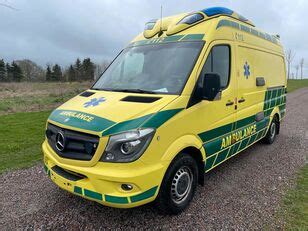 Mercedes Benz Sprinter 316 CDI ambulance for sale Denmark Sorø AR40276