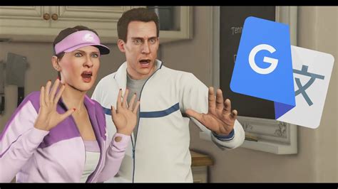 GTA 5 - Michael Caught Amanda CHEATING But It's Google Translated 100 ...