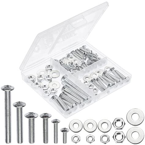 Mr Pen Bolts Nuts And Washer Assortment Kit 113 Pcs Nuts And