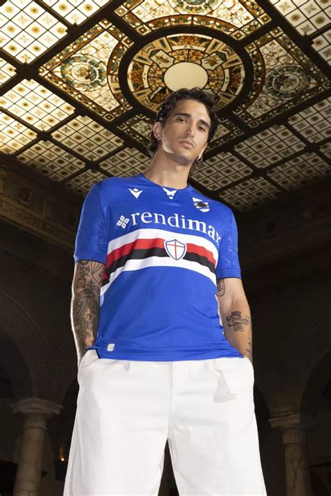 La Sampdoria sort ses nouveaux maillots pour la saison 2024 2025 Dégaine